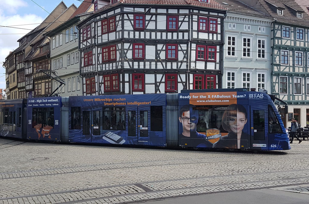 Verkehrsmittelwerbung