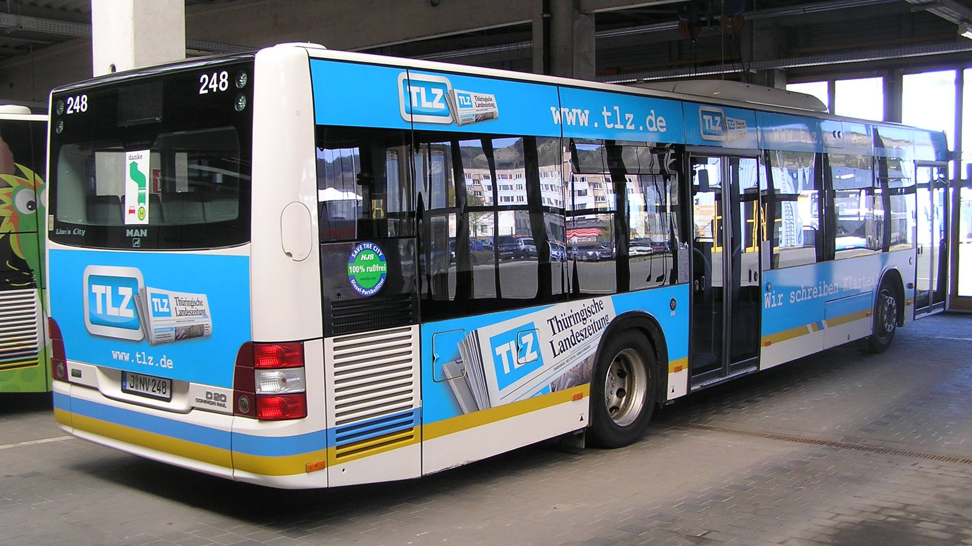 Buswerbung
