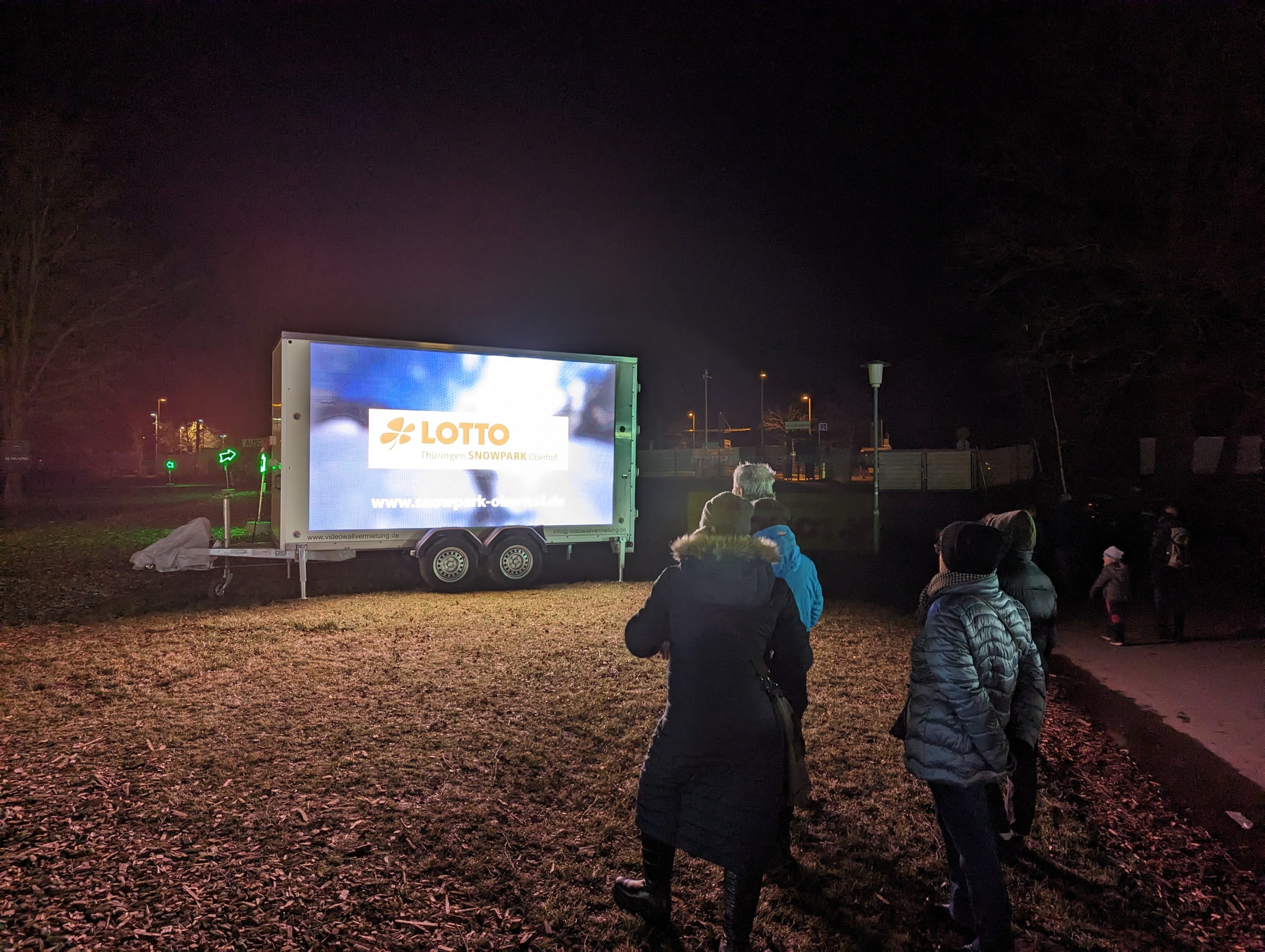 mobile LED Werbung