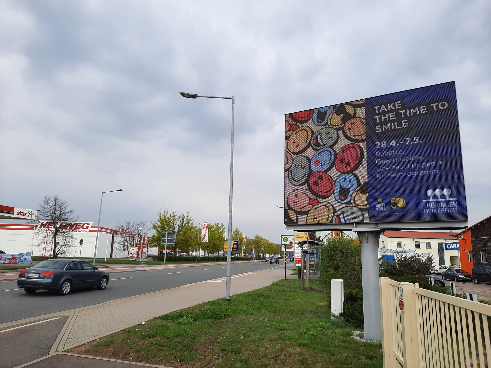 DOOH Screen digitale Großfläche